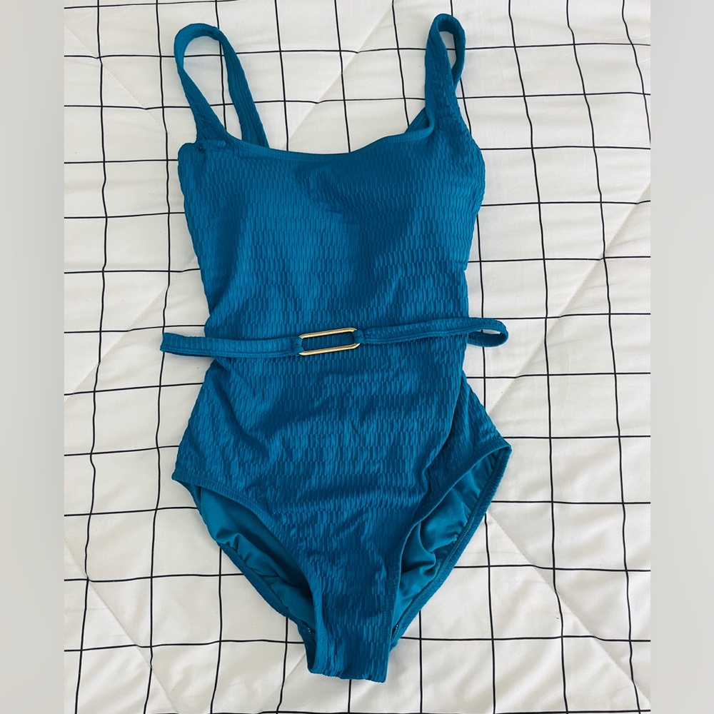 One piece swimsuit with buckle - size S (4-6)